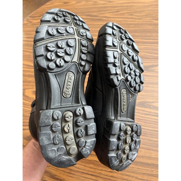 Bates black lace up side zip combat boots size 5.5 - Picture 5 of 7